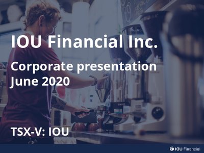 Iou Financial Inc Iou Company Profile Tmx Money